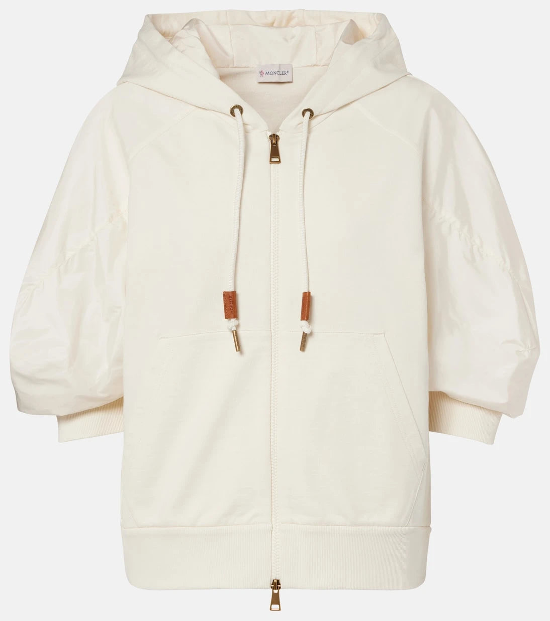 Moncler - Cotton jersey hoodie
