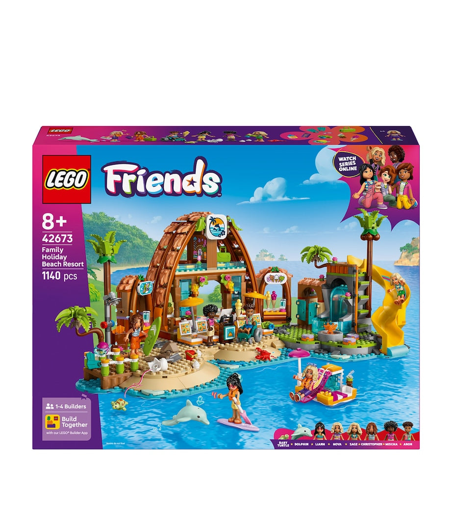 LEGO Friends Family Vacation Beach Resort 42673