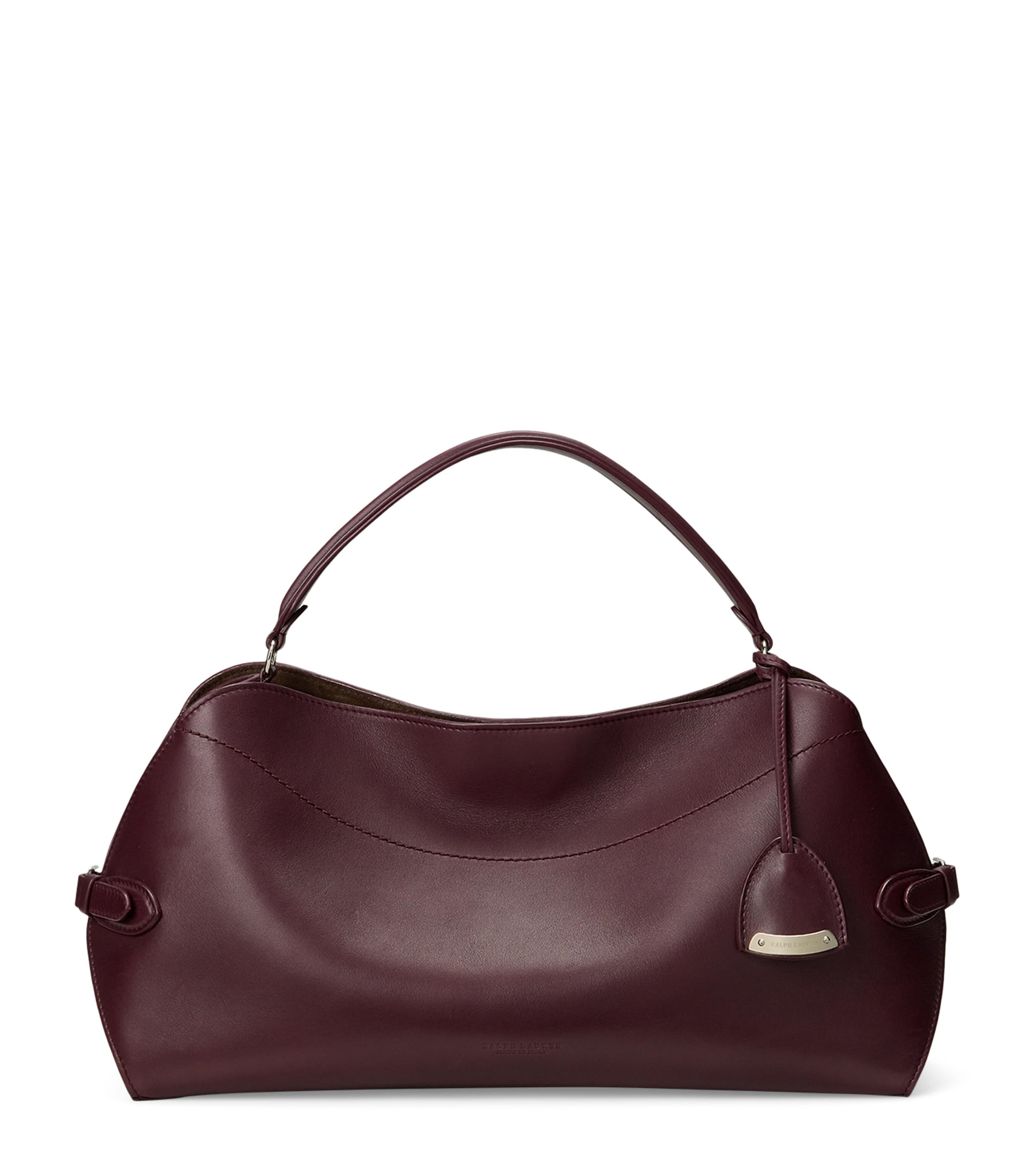 Burgundy Calfskin The Ralph Shoulder Bag