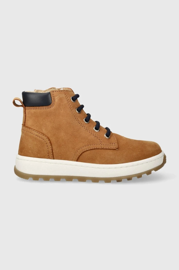 Детски половинки обувки от кожа Pom D'api FLOW BOOTS