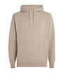 Beige Cashmere Hoodie