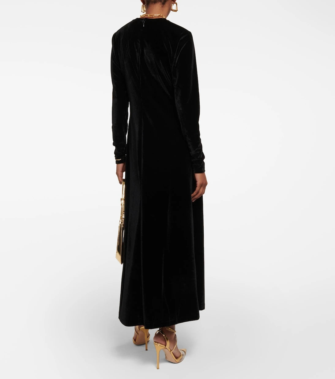 Polo Ralph Lauren - Velvet maxi dress