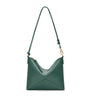 LOEWE Green Leather Puzzle Pouch Bag