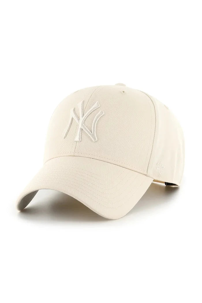 Памучна шапка с козирка 47 brand MLB New York Yankees