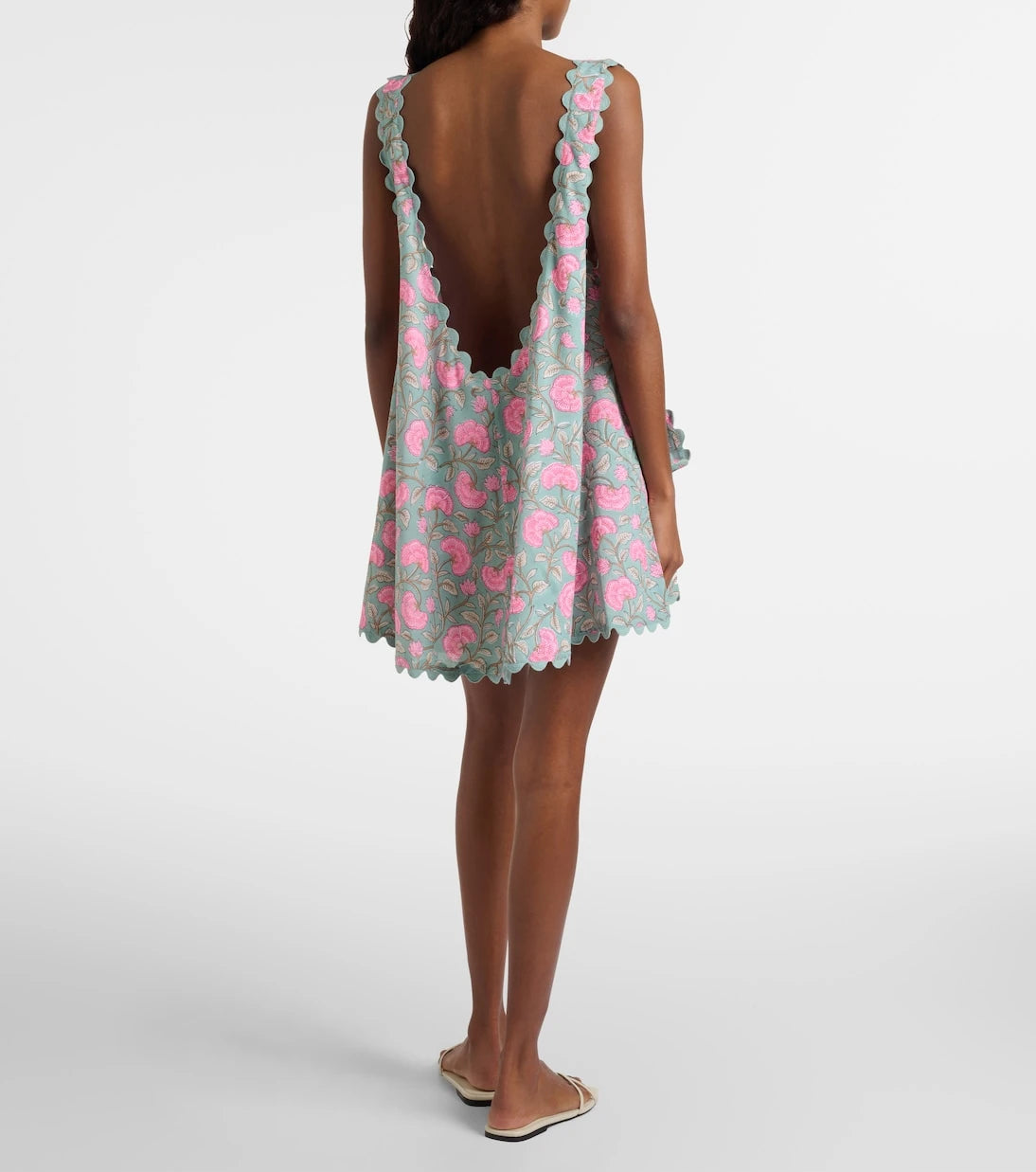 Juliet Dunn - Floral cotton minidress