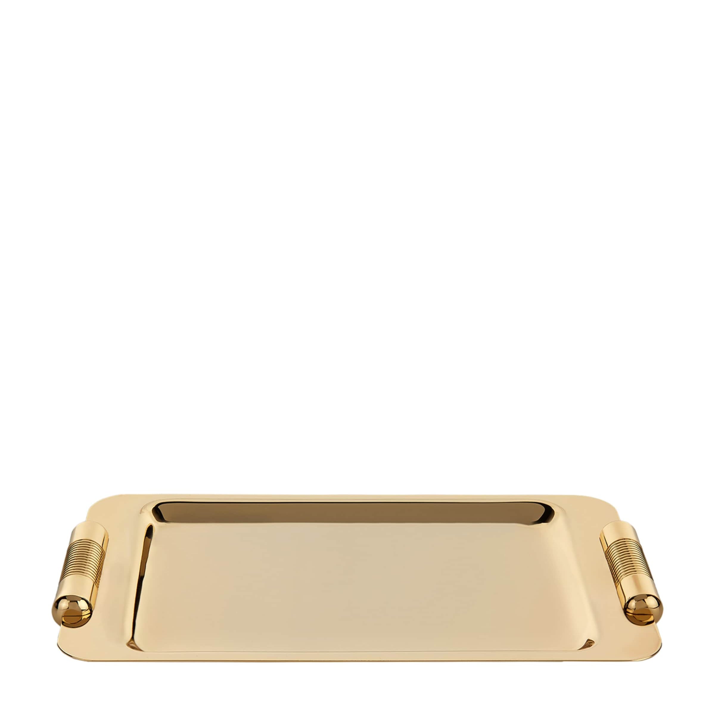 Cylinder Gold-Plated Tray