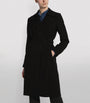 Theory Black Oaklene Trench Coat