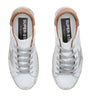 Golden Goose White Leather-Suede Super-Star Sneakers