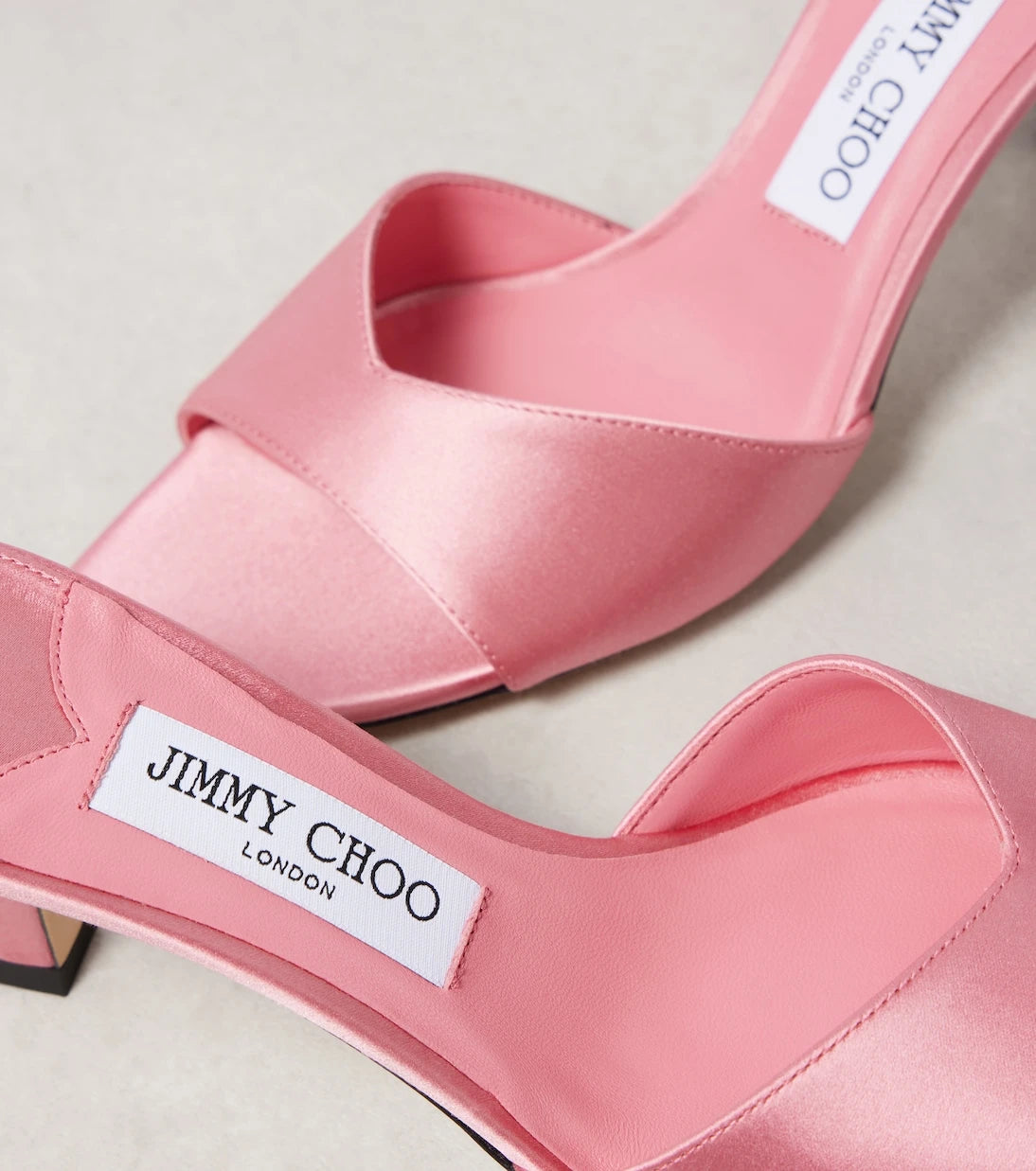Jimmy Choo - Skye 70 satin mules