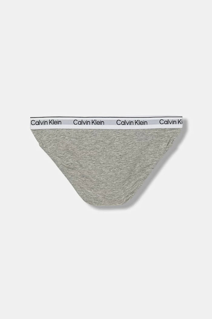 Calvin Klein Underwear çocuklar için pamuklu elastan bikini külot 2'li