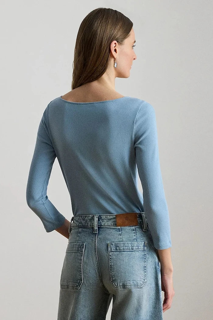 Lauren Ralph Lauren uzun kollu kadın bluzu modal