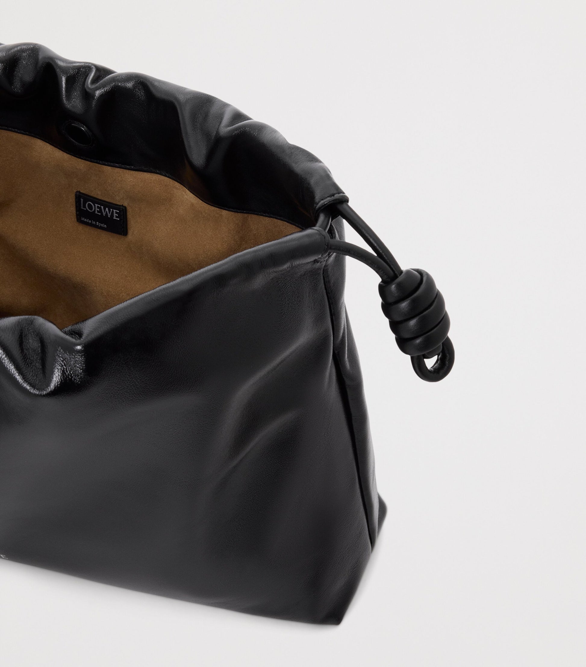 Large Leather Flamenco Purse Shoulder Bag