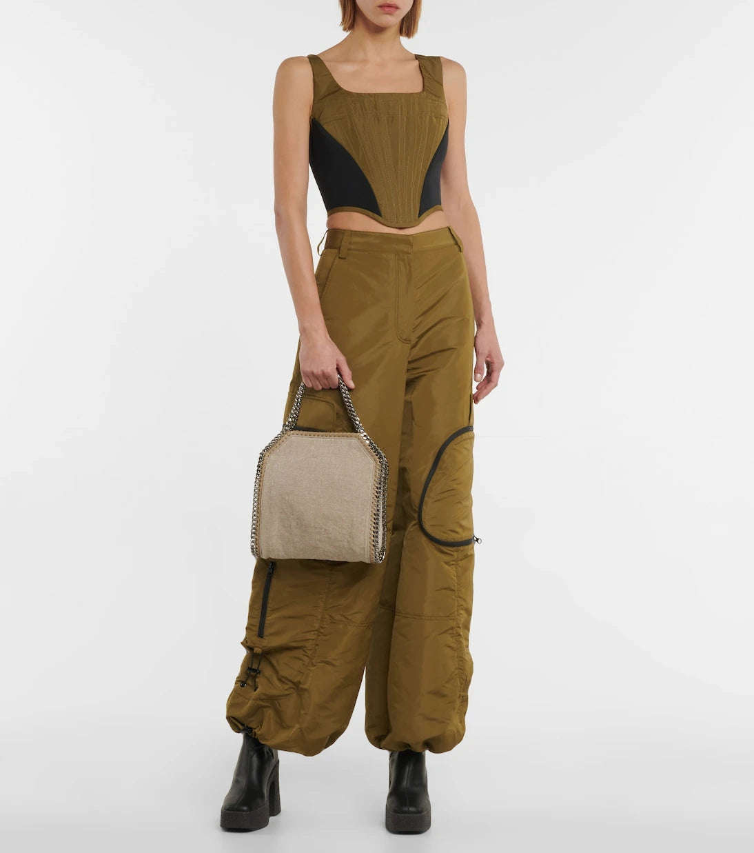 Stella McCartney - Teknik kargo pantolon