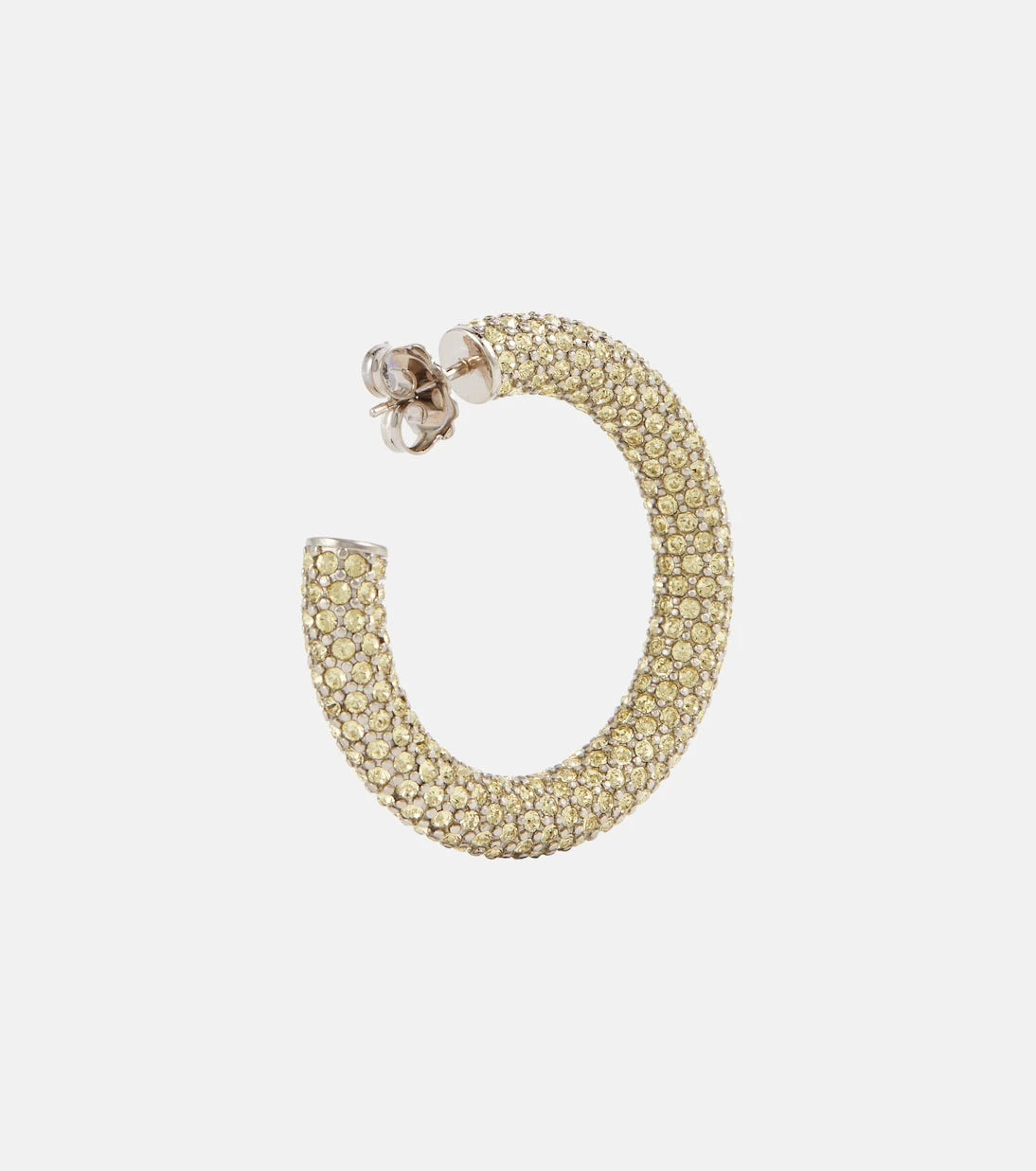 Amina Muaddi - Cameron medium hoop earrings
