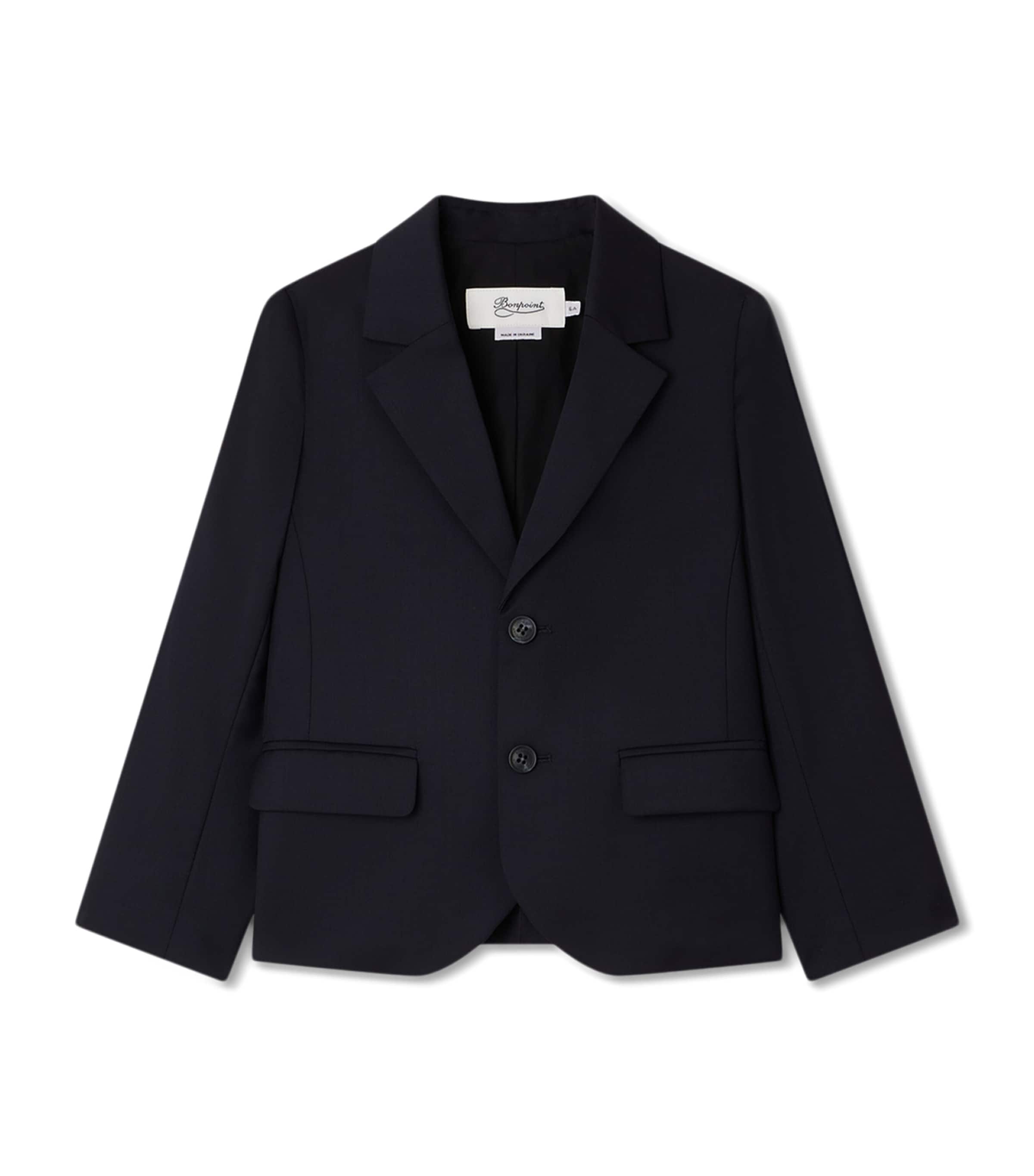 Bonpoint Virgin Wool Blazer (10-14 Years)