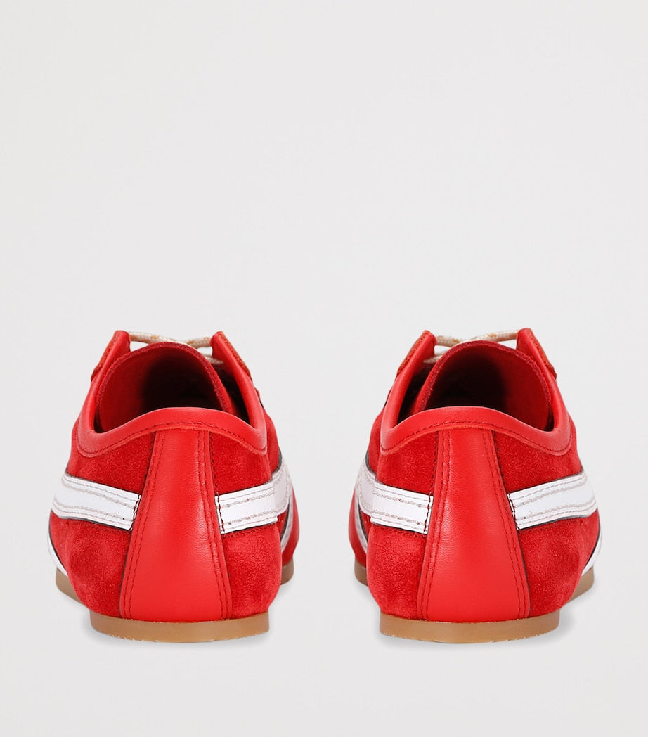Red Suede Dustin Sneakers
