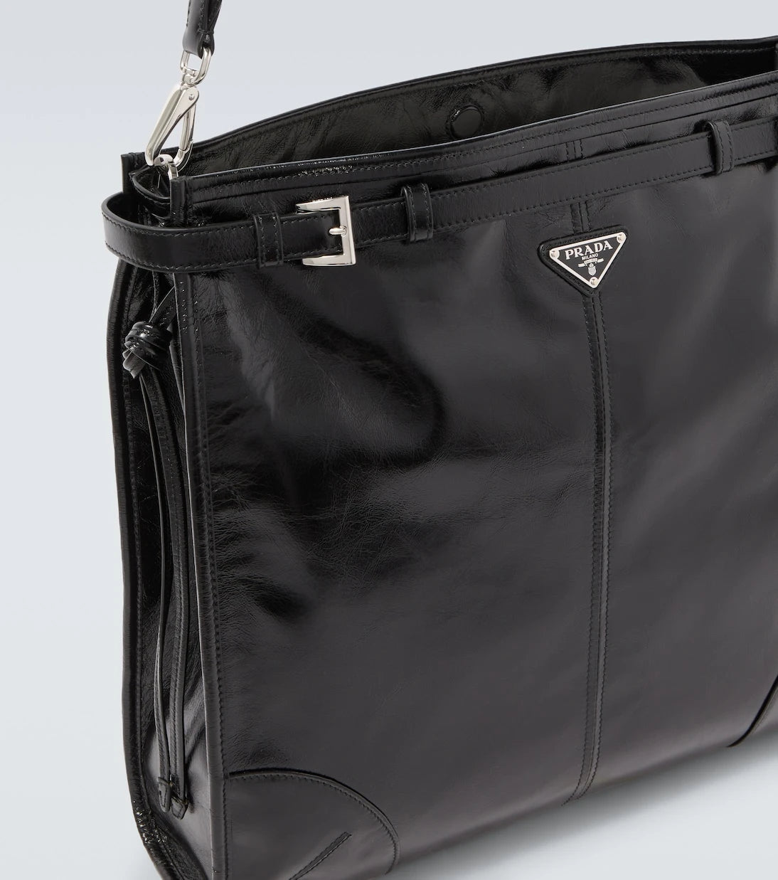 Prada - Prada Bonnie leather shoulder bag