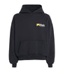 Black Cotton Rhude International Racing Hoodie