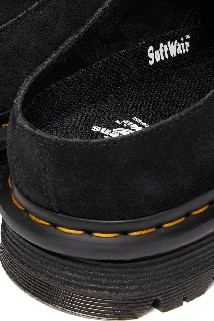 Велурени чехли Dr. Martens ZebZag AnyWair Mule