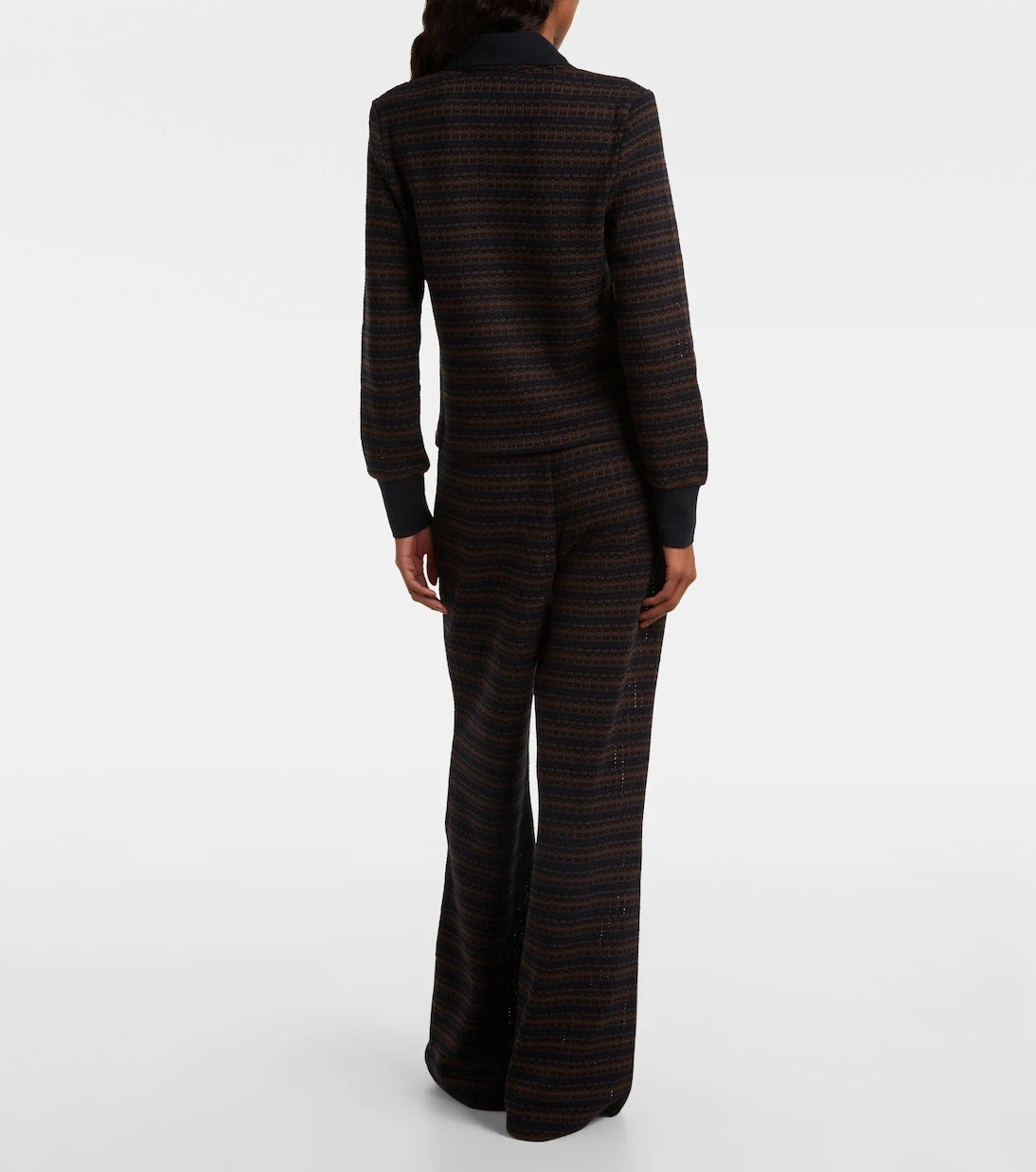Veronica Beard - Yadira Kick knitted flared pants