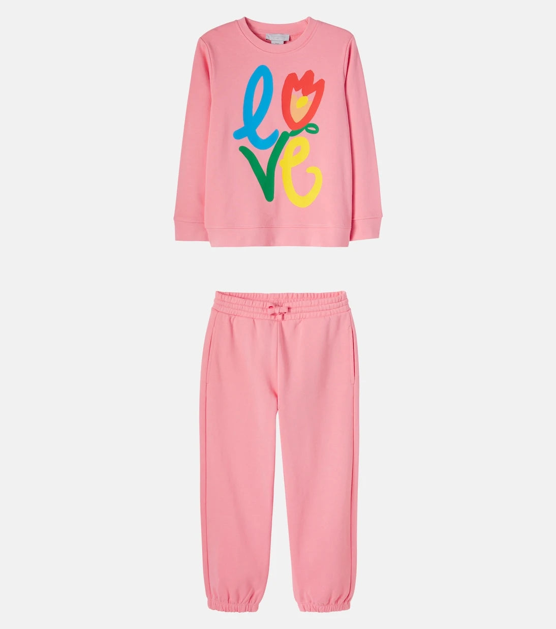 Stella McCartney Kids - Printed cotton fleece tracksuit