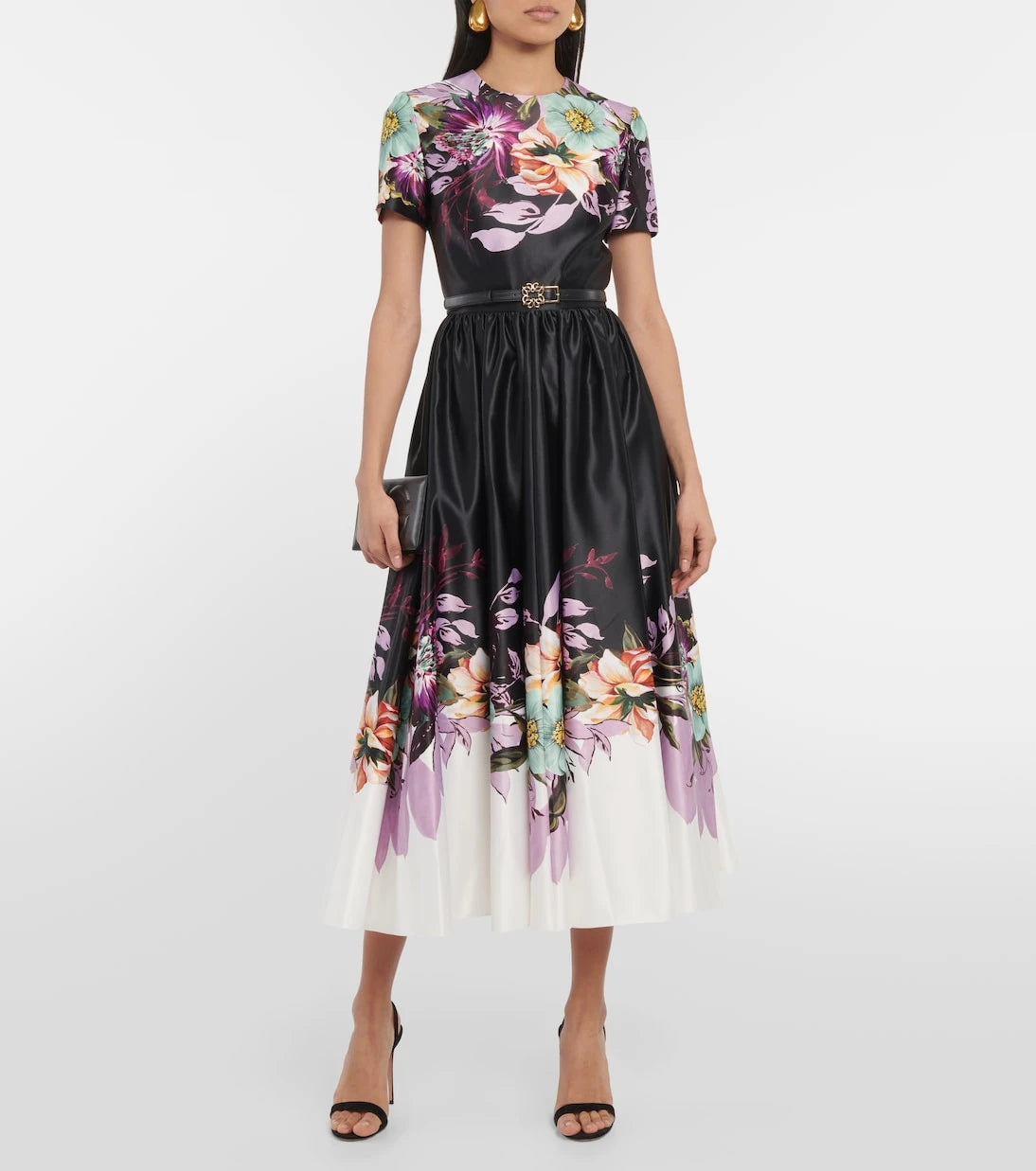 Elie Saab - Floral midi dress