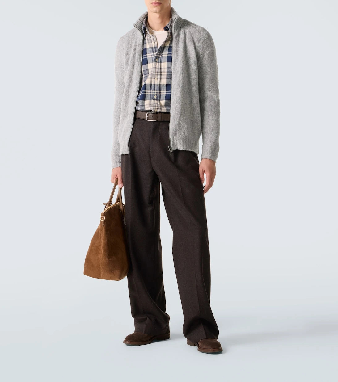 Thom Sweeney - Wool and cashmere-blend cardigan