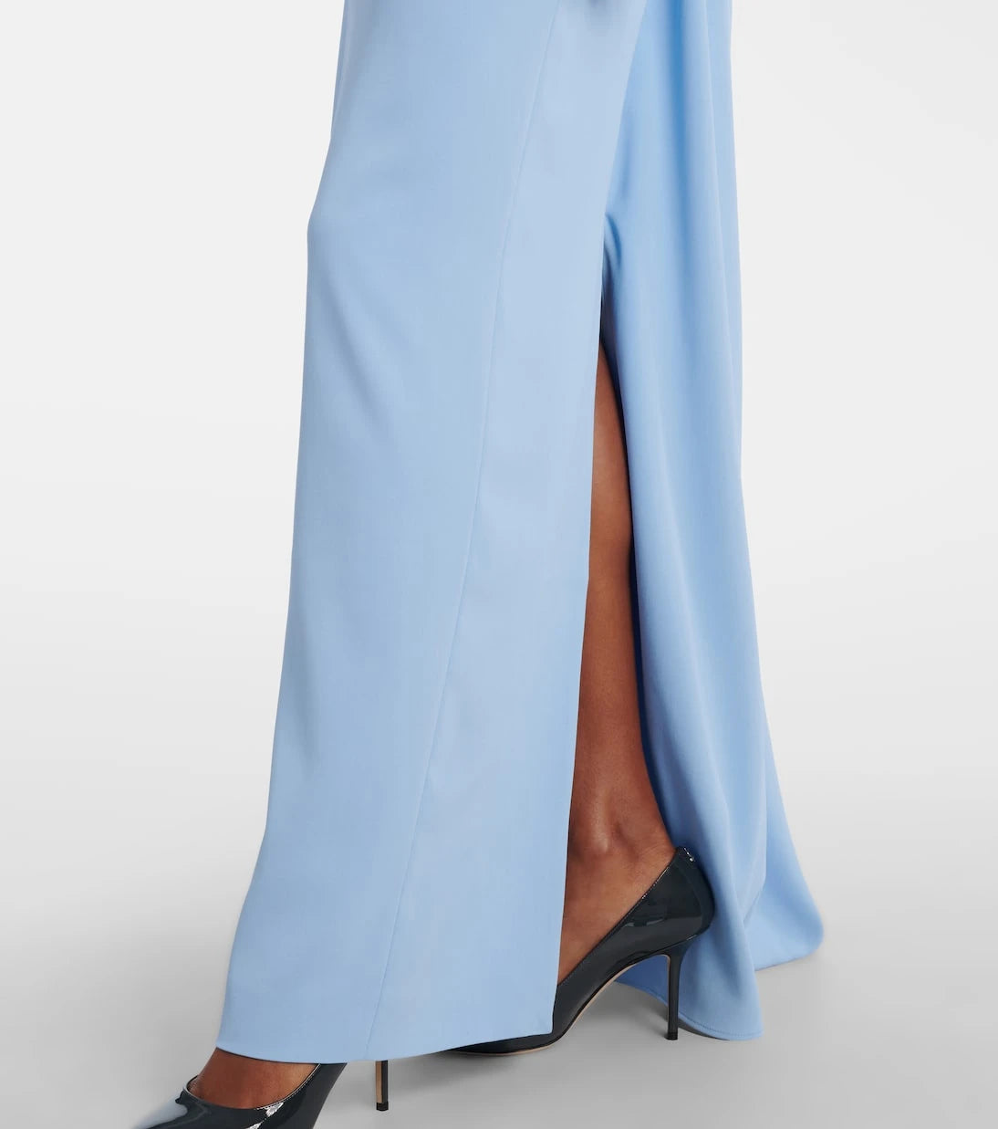 Rachel Gilbert - Dion caped draped gown