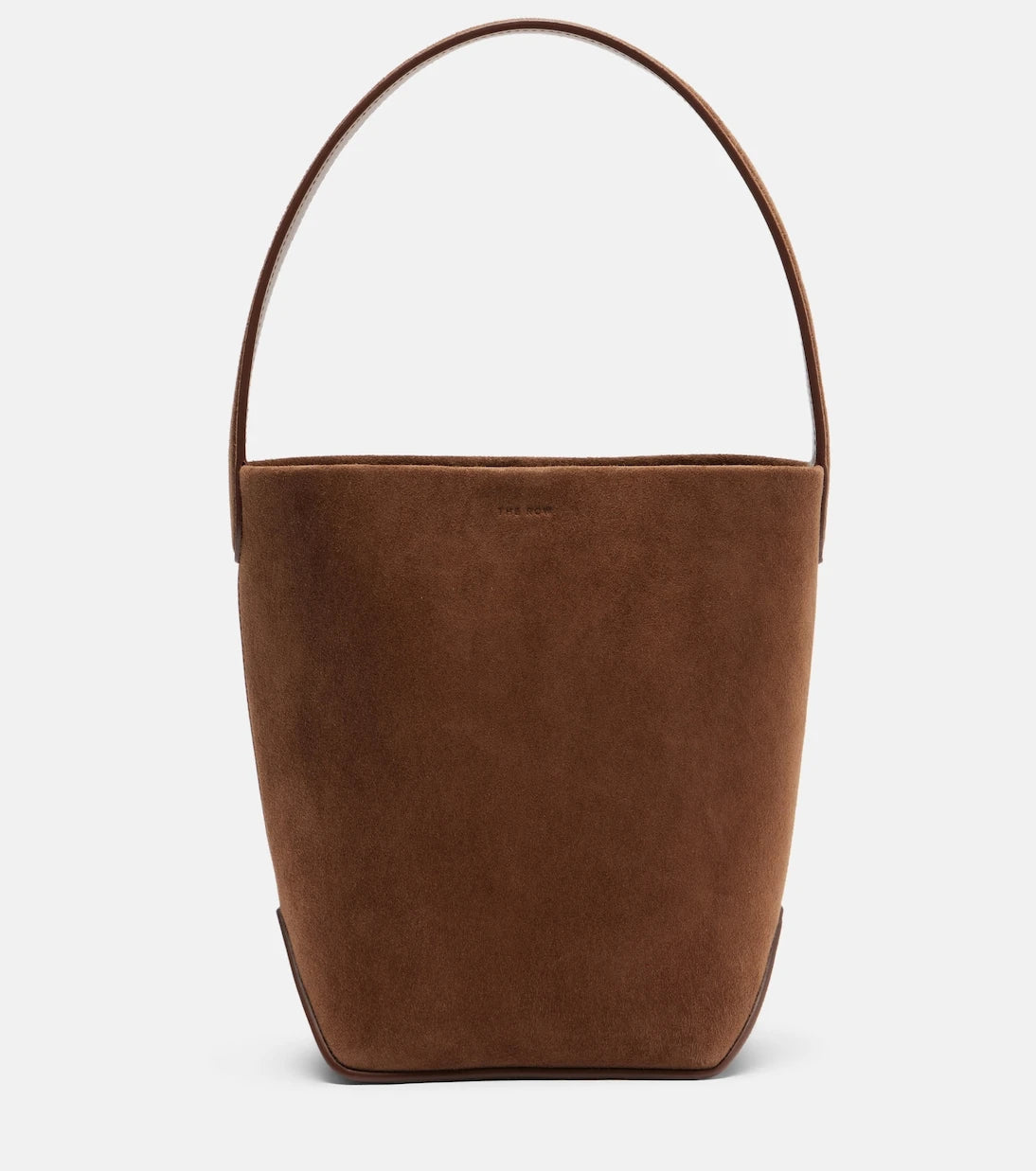 The Row - Park Edge N/S Small suede tote bag