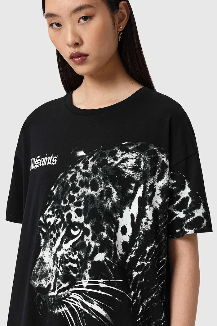 Памучна рокля AllSaints ZAYA