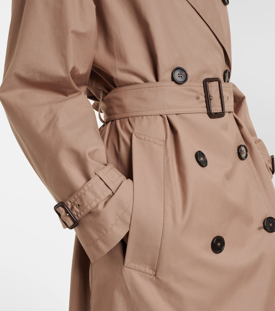 Max Mara - Fiorito cotton-blend twill trench coat