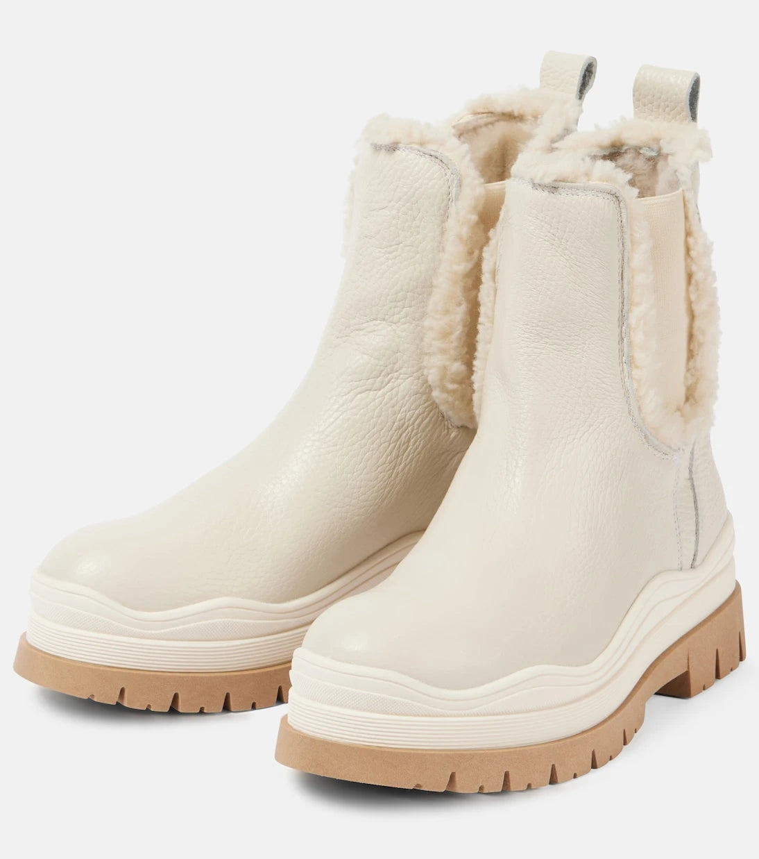 Bogner - Arosa 8 shearling-lined leather Chelsea boots