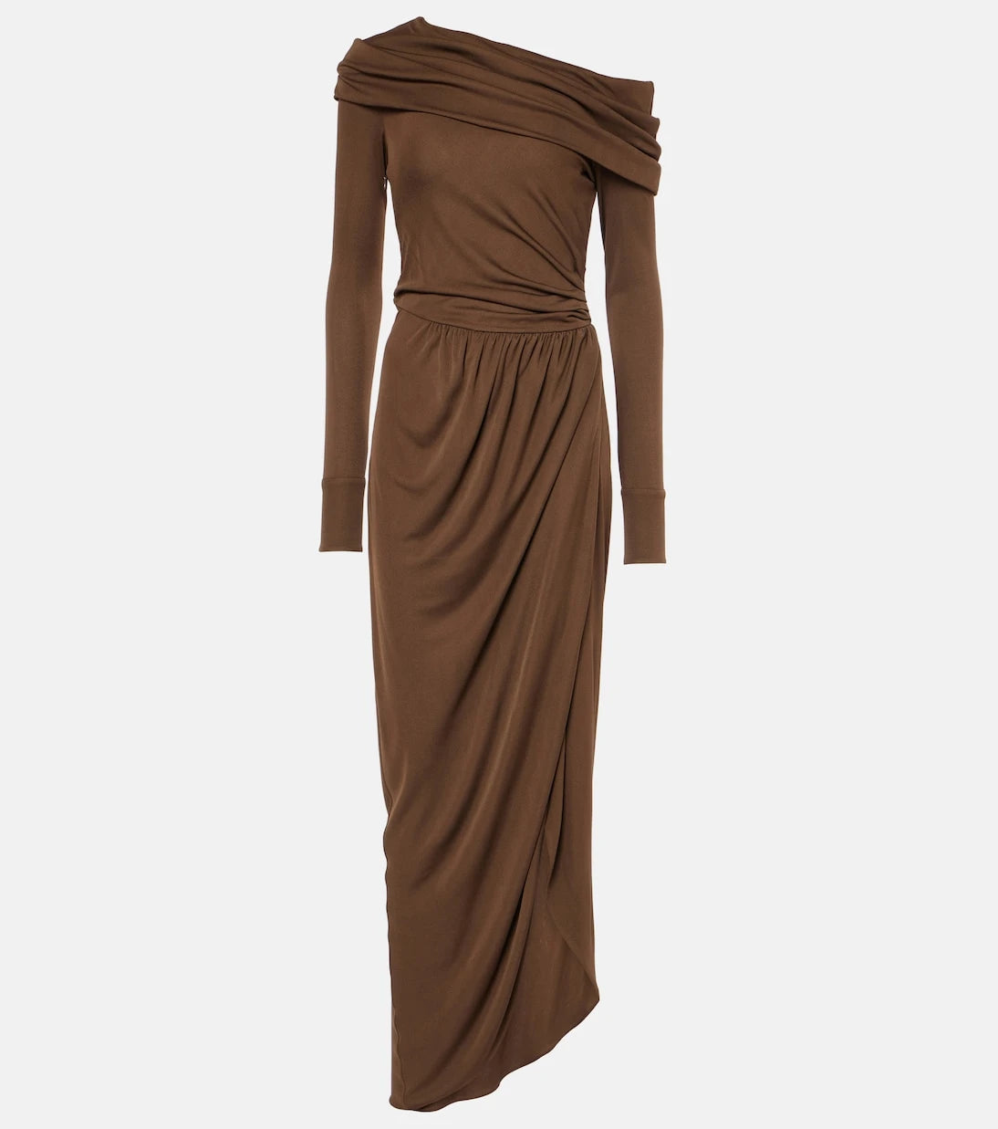 Oscar de la Renta - فستان جيرسيه مكشوف الأكتاف