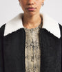 Black Lamb Shearling Jacket
