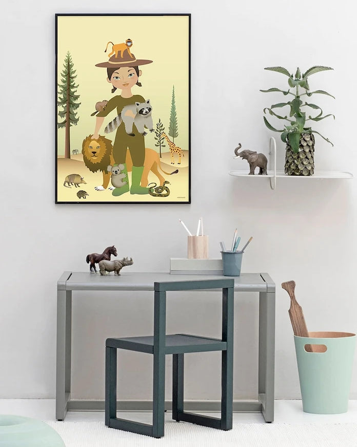 Vissevasse Постер The Zookeeper 50x70 cm