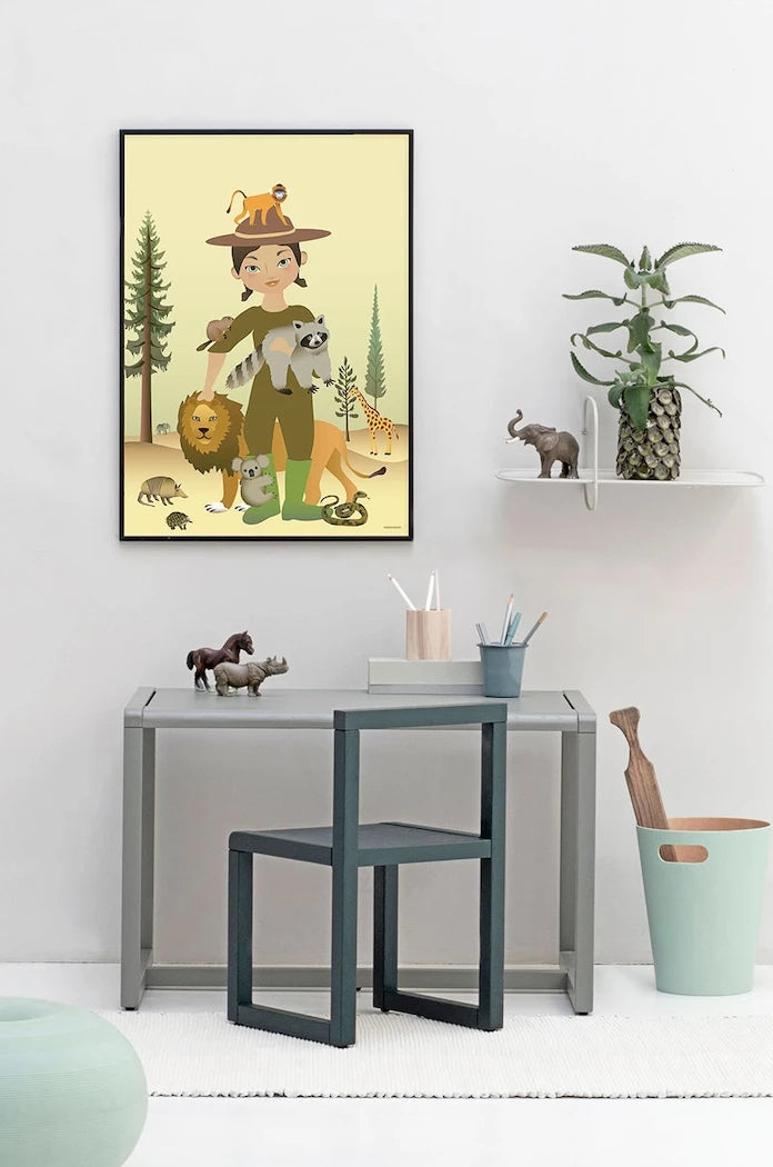 Vissevasse Poster The Zookeeper 50x70 cm