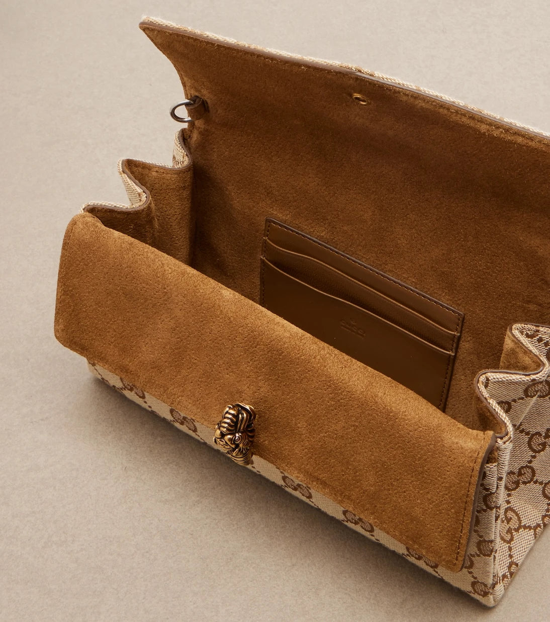 Gucci - Dionysus Small GG canvas shoulder bag