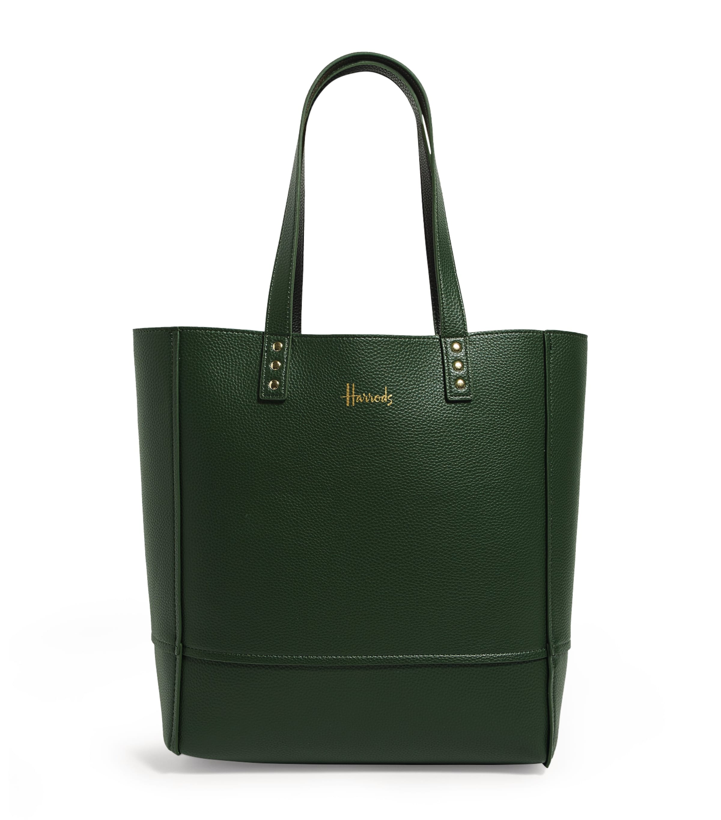 Harrods Black Fern Tote Bag