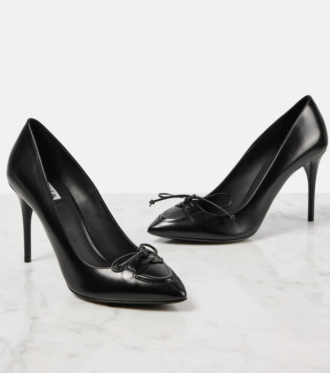 Alaïa - 90 leather pumps