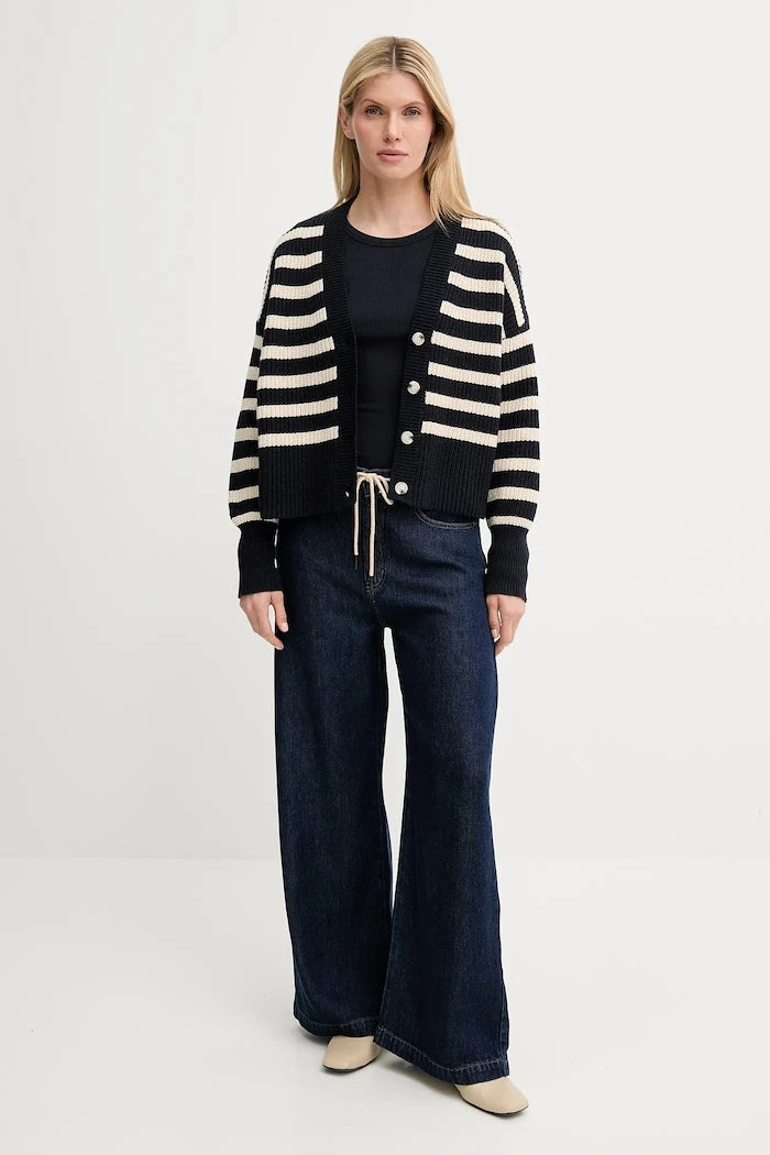 MUNTHE дънки wide leg дамски OBEY