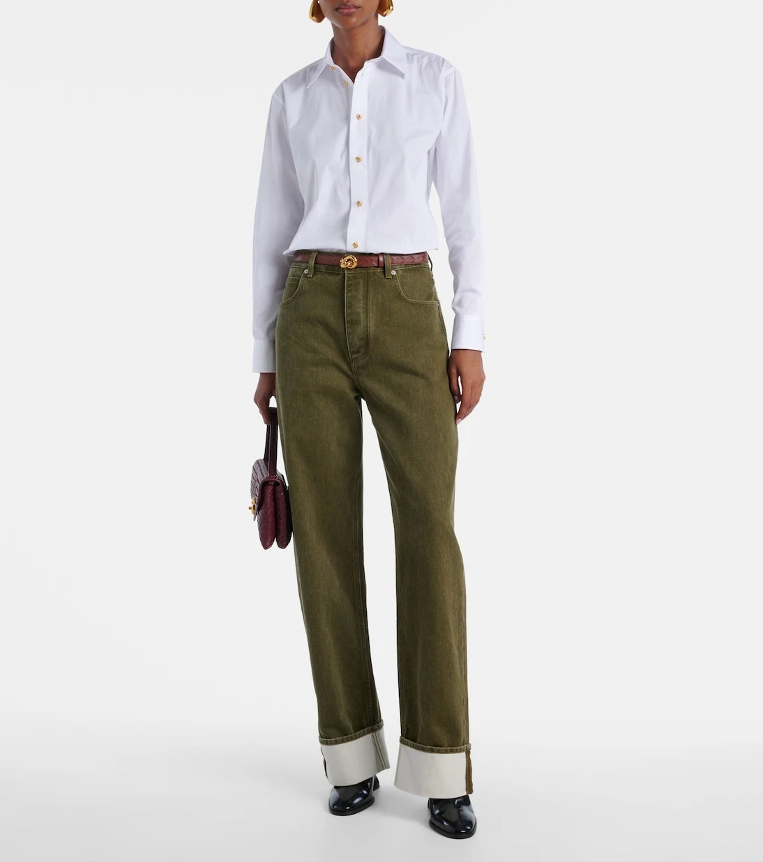 Bottega Veneta - Knot cotton poplin shirt
