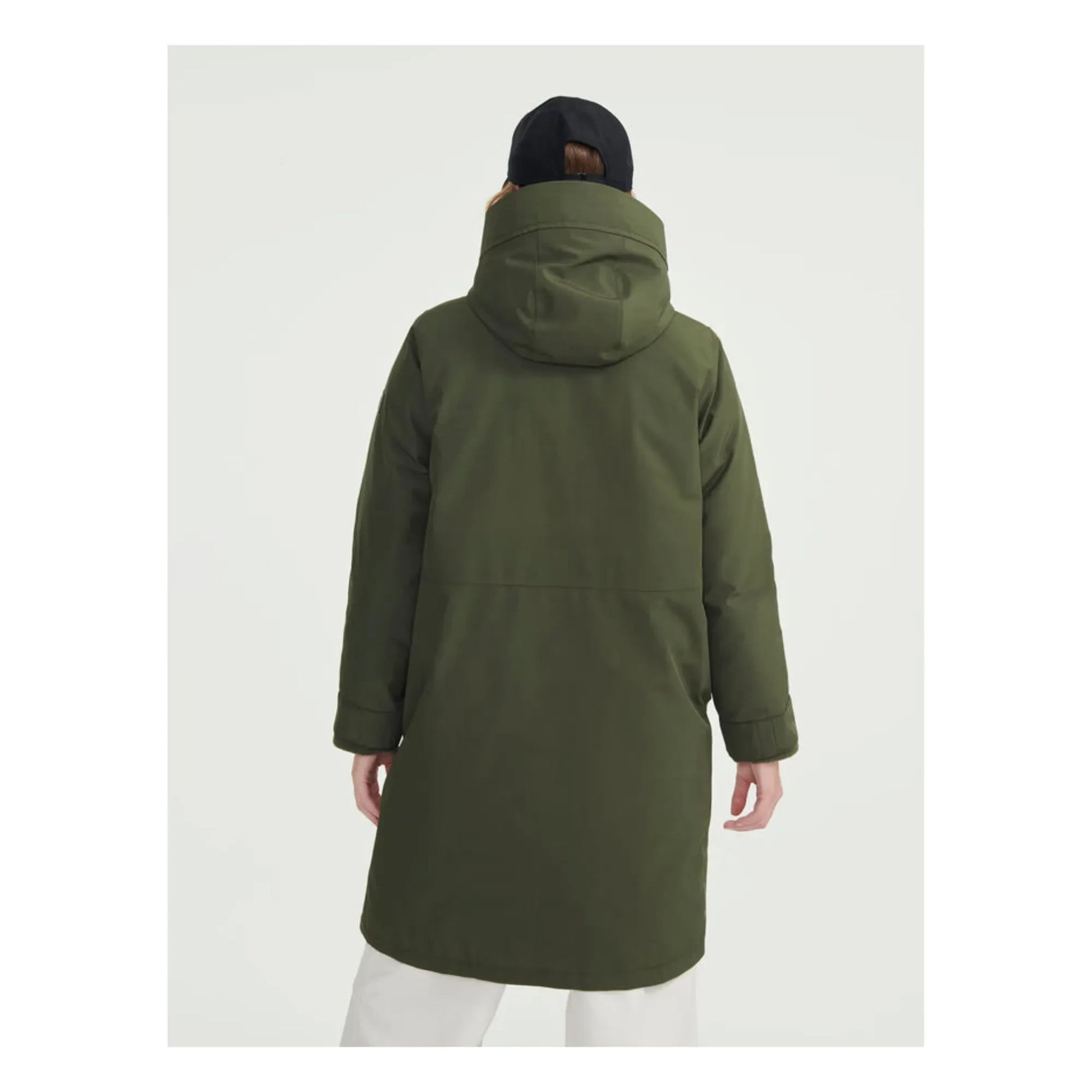 Aigle - Long Quilted Goretex Parka | Khaki