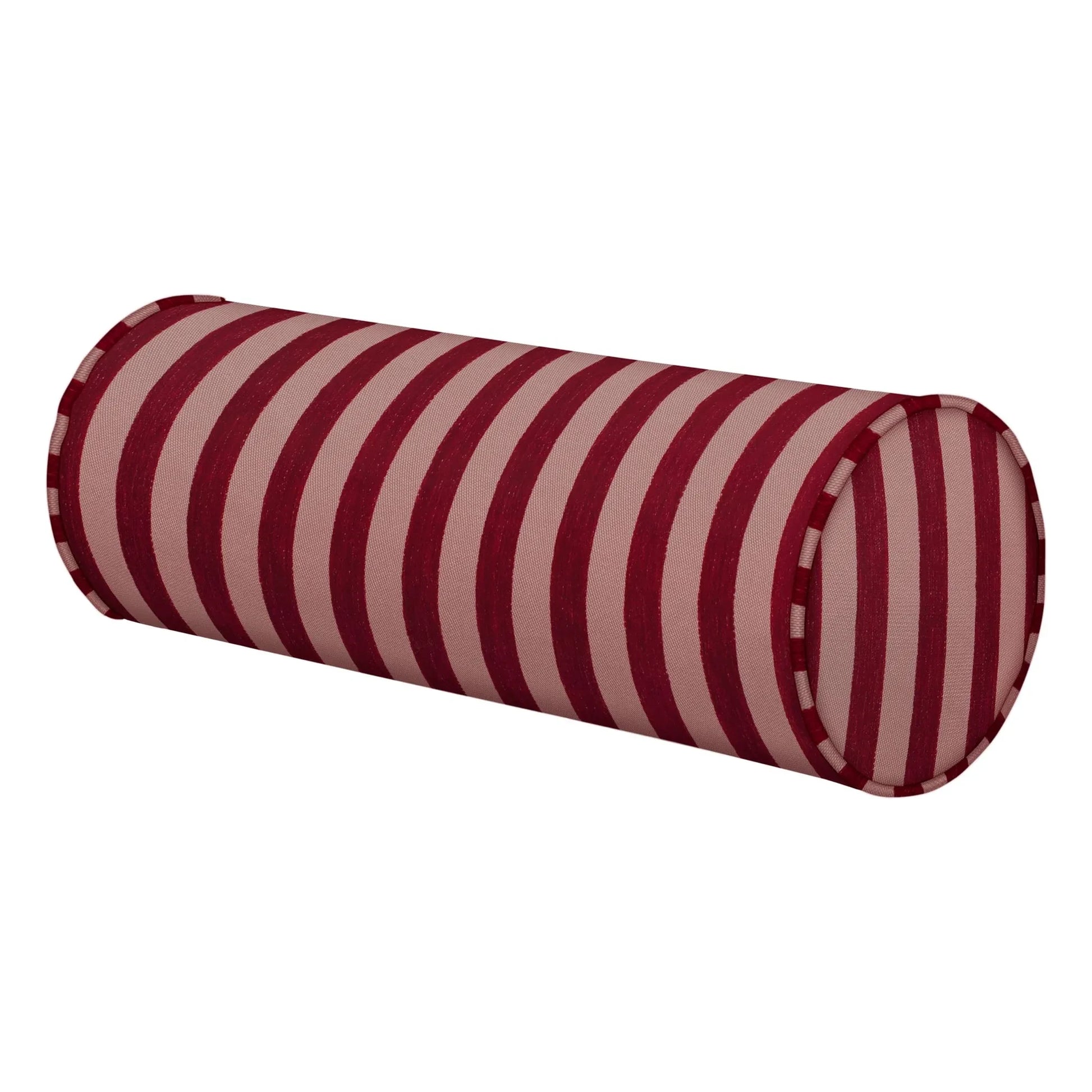 Palais - Jackie cylindrical cushion | Burgundy