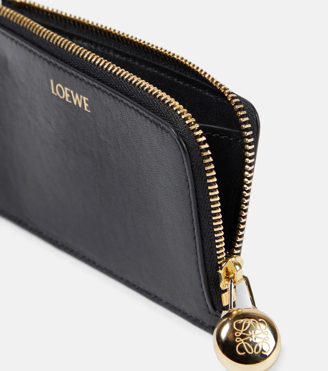 Loewe - Logo leather card holder