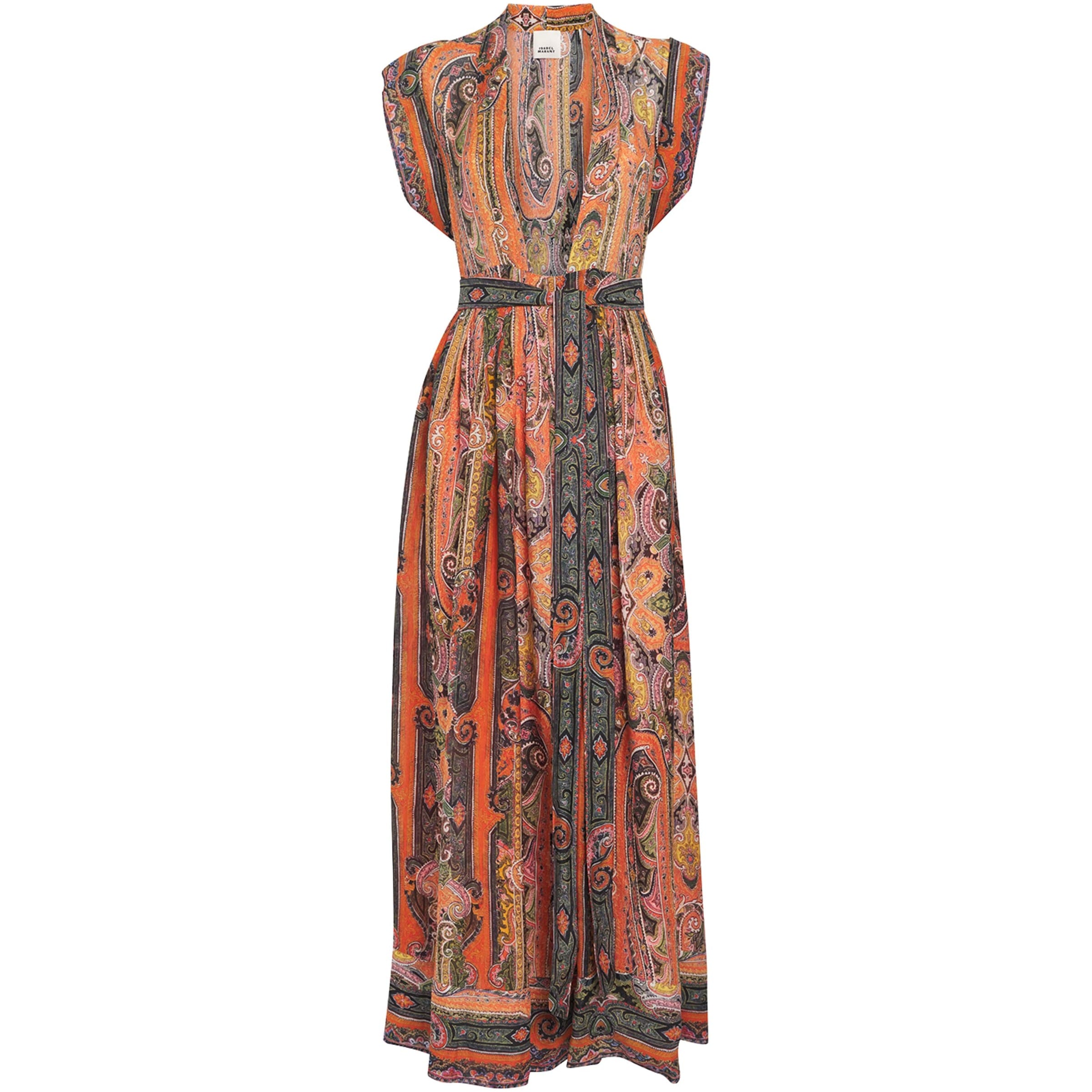Isabel Marant Silk Melissa Maxi Dress