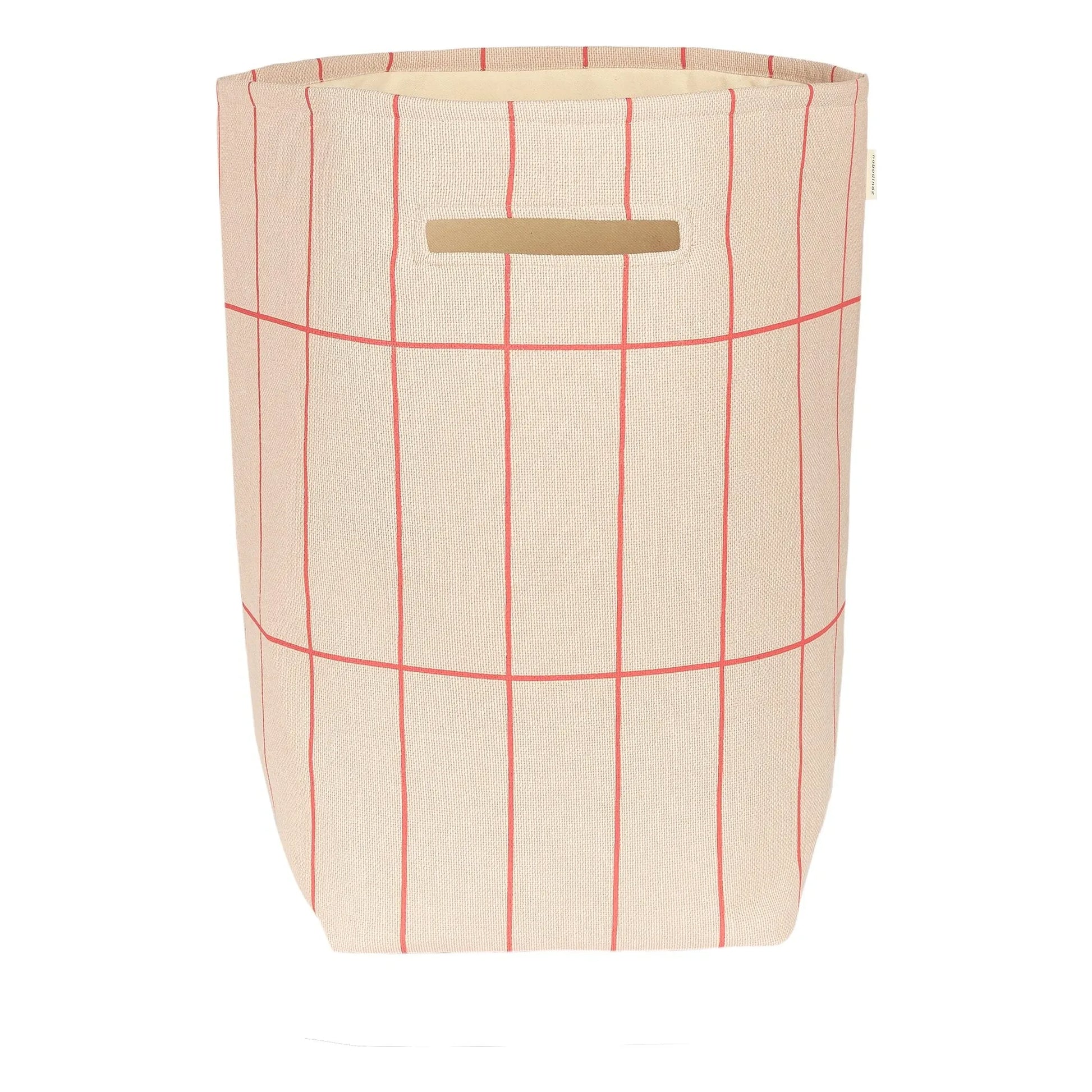 Nobodinoz - Vibes storage basket | Pale Pink