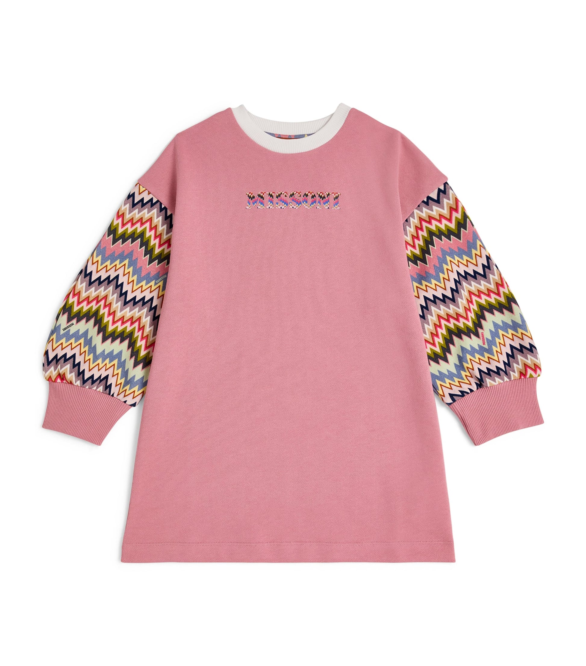 Missoni Kids Pink Zigzag Dress (4-14 Years)