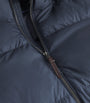 RLX Ralph Lauren Navy Down Detachable-Hood Puffer Jacket