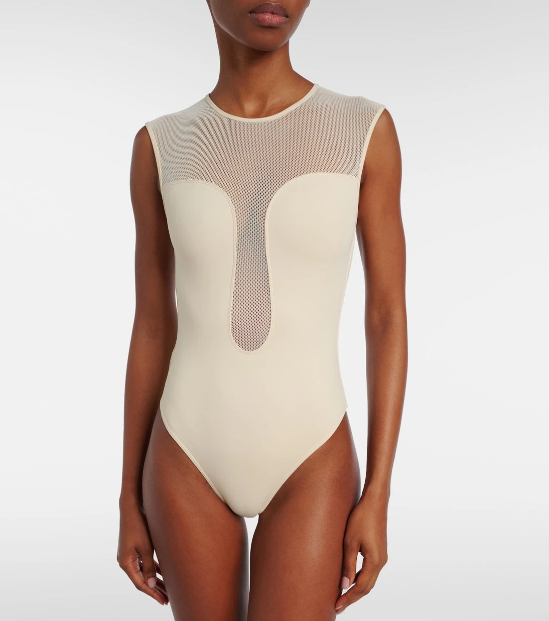 Eres - Unique mesh-trimmed swimsuit