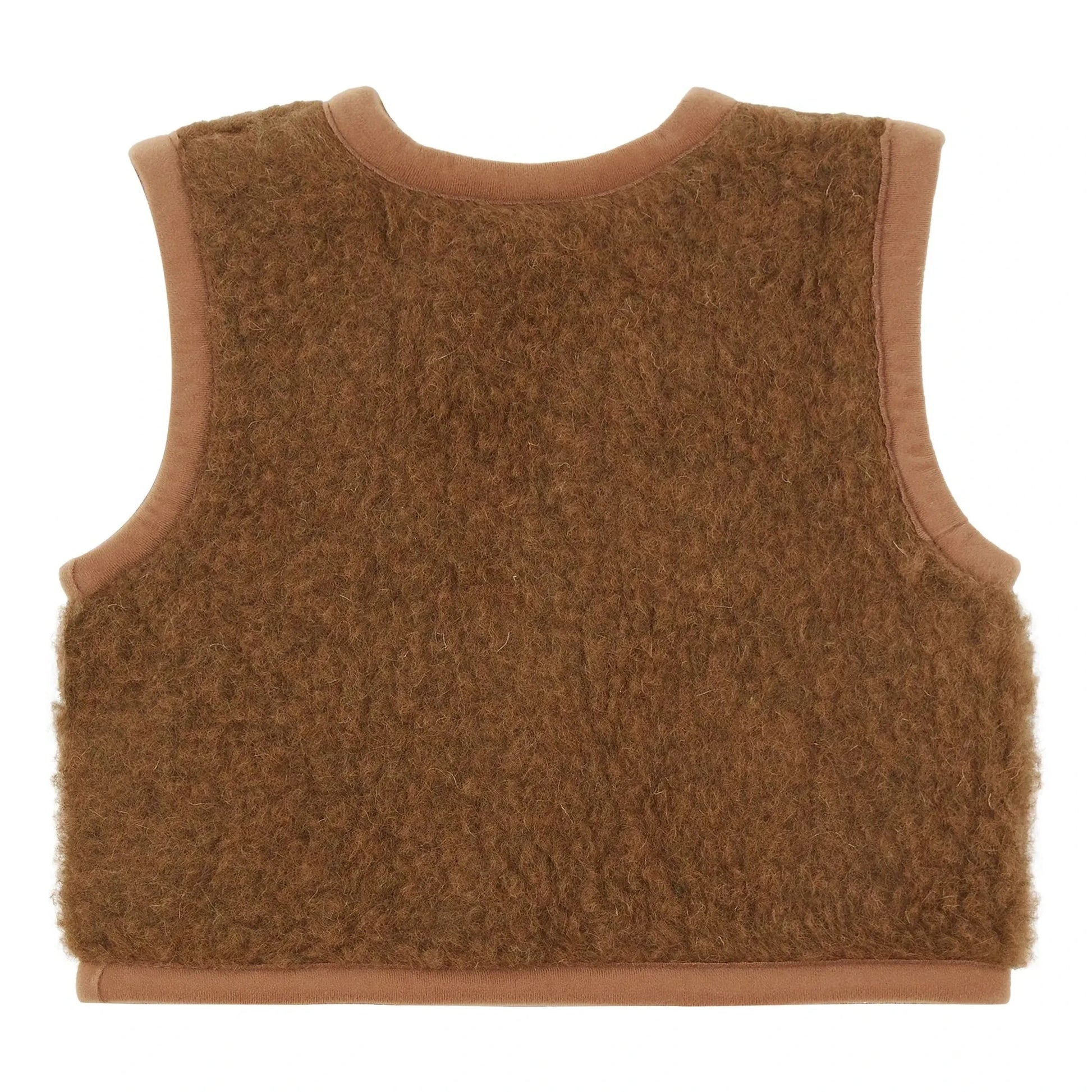 Alwero - Alpen Junior Sleeveless Vest | Chocolate